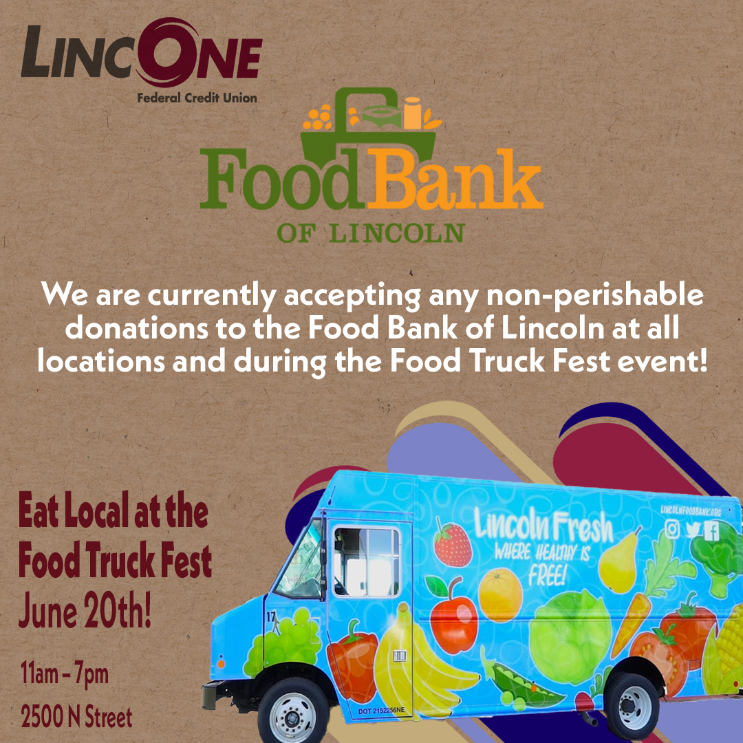 Food Truck Fest Food Donations to the Food Bank of Lincoln
