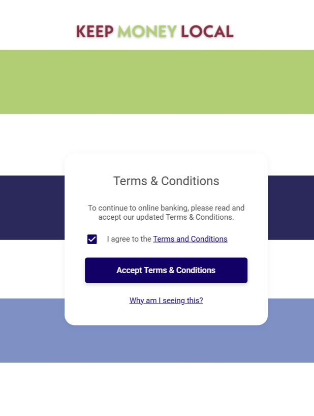 Accept the Terms and Conditions